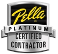 Pella Platinum logo