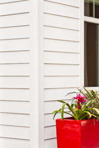 white siding on a home in san antonio