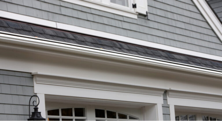 LeafGuard gutter on roof