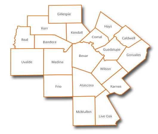 Residential Service Areas